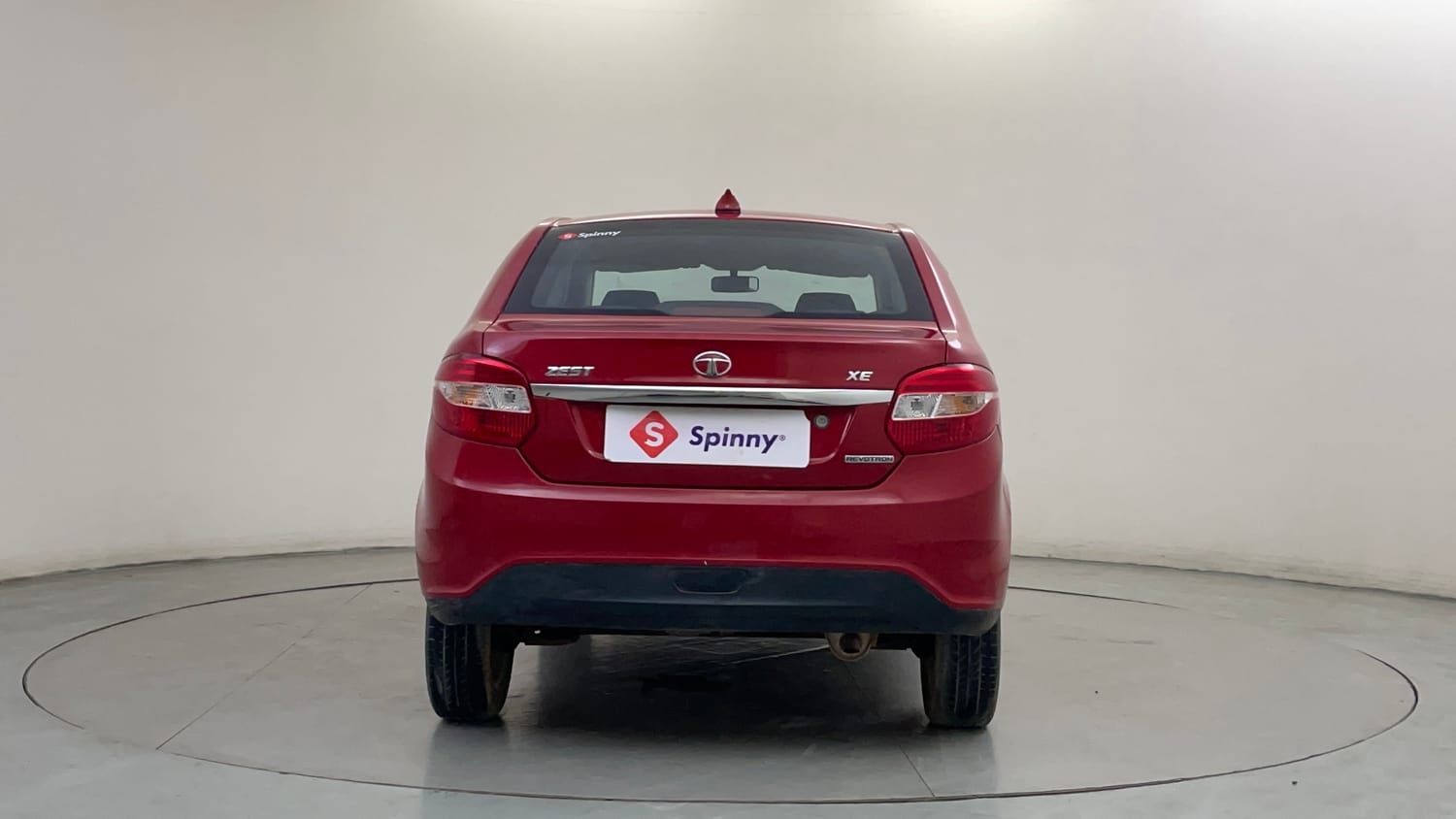 Used 2014 Tata Zest XE Petrol Petrol Manual exterior BACK VIEW