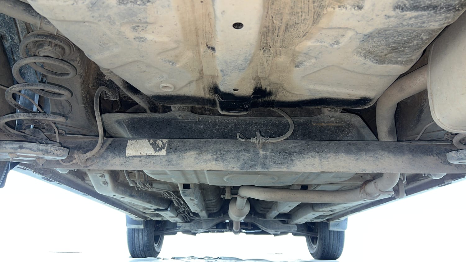 Used 2021 Tata Nexon XZA Plus Petrol Automatic extra REAR UNDERBODY VIEW (TAKEN FROM REAR)