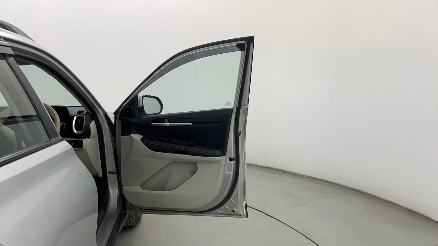 Used 2023 Kia Sonet HTX 1.0 DCT Petrol Automatic interior RIGHT FRONT DOOR OPEN VIEW