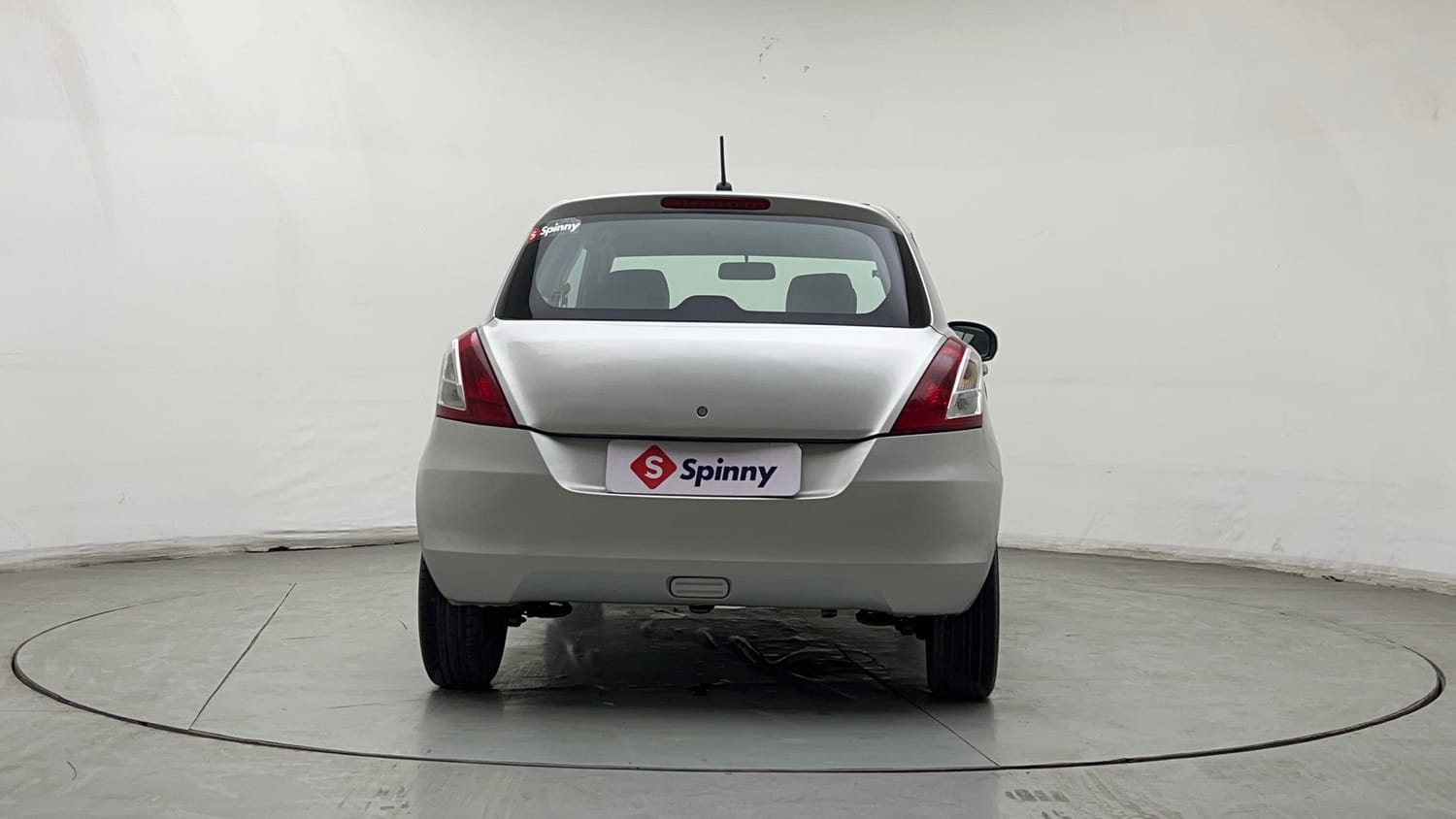 Used 2017 Maruti Suzuki Swift Lxi (O) Petrol Manual exterior BACK VIEW