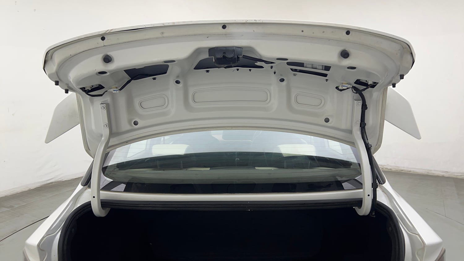 Used 2022 Hyundai Aura S 1.2 Petrol Petrol Manual interior DICKY DOOR OPEN VIEW