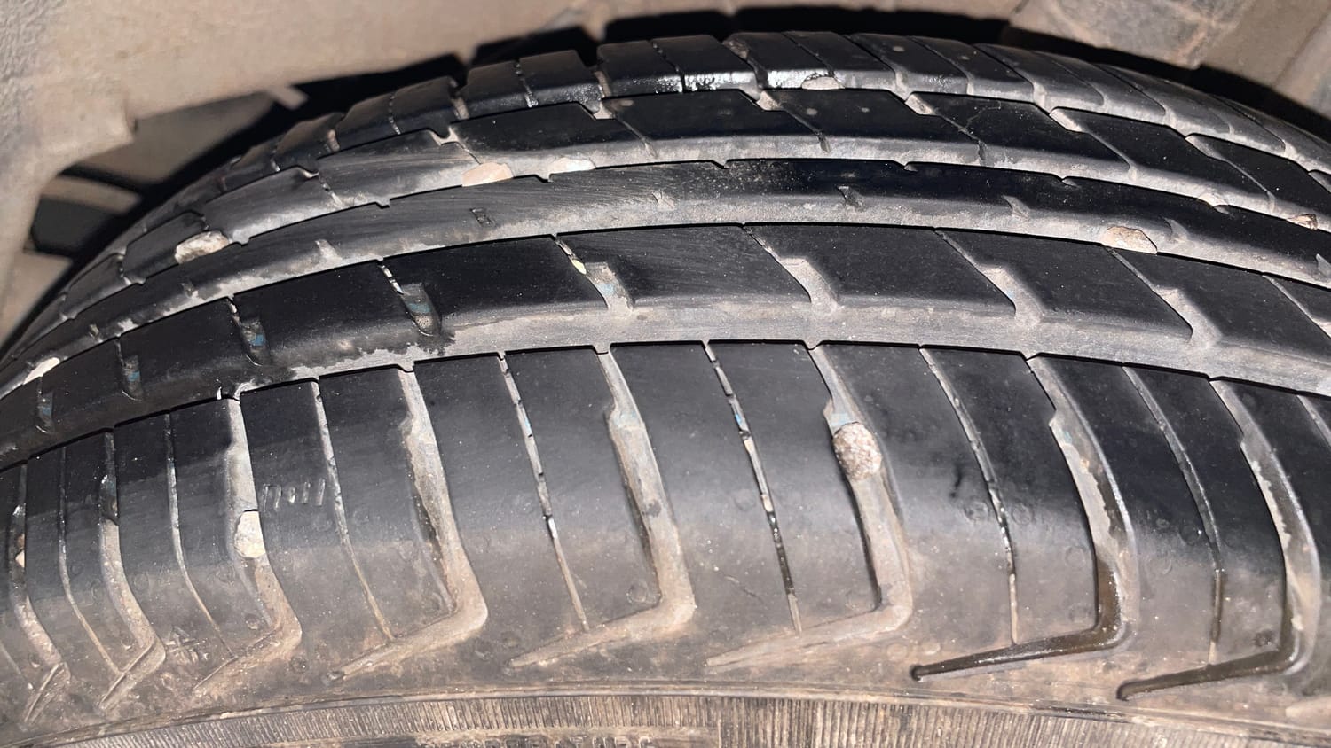 Used 2019 Nissan Micra Active XL (O) Petrol Manual tyres LEFT REAR TYRE TREAD VIEW