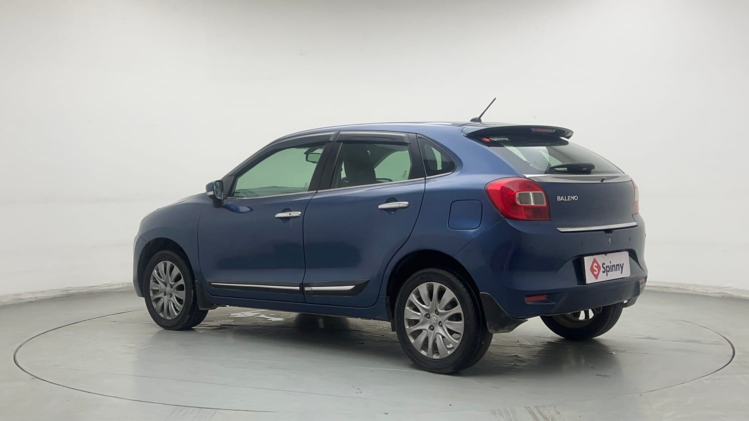 Used 2018 Maruti Suzuki Baleno Zeta 1.2 Petrol Manual exterior LEFT REAR CORNER VIEW
