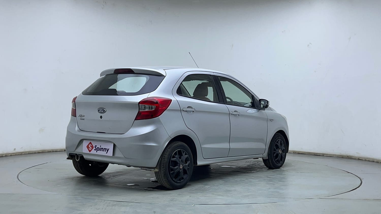 Used 2017 Ford Figo Trend 1.2 Ti-VCT Petrol Manual exterior RIGHT REAR CORNER VIEW