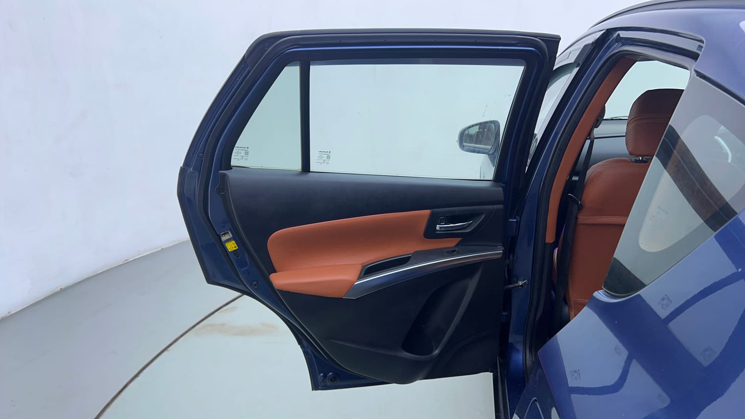 Used 2019 Maruti Suzuki S-Cross Zeta 1.3 Diesel Manual interior LEFT REAR DOOR OPEN VIEW