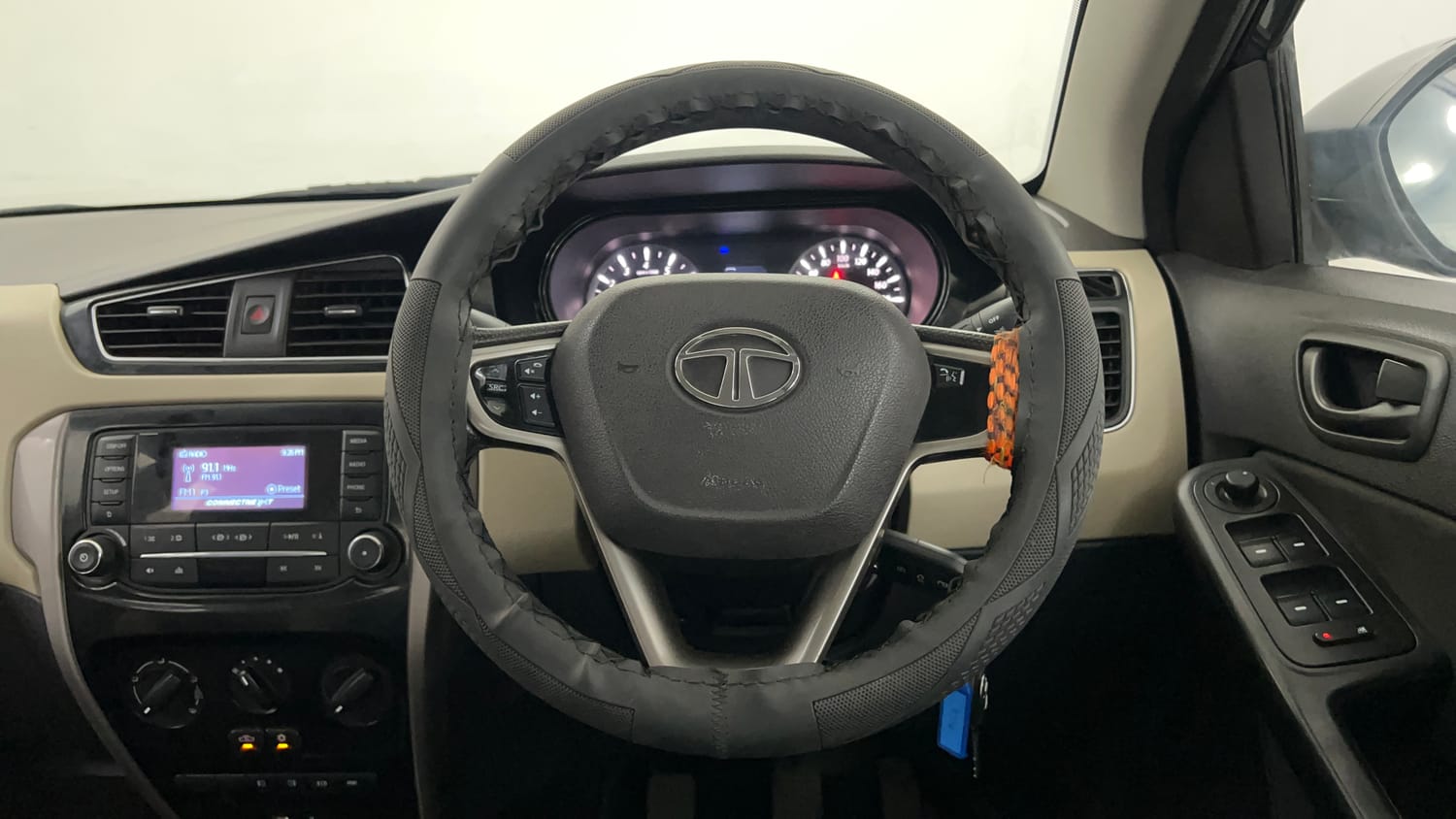 Used 2015 Tata Zest XMS Petrol Petrol Manual interior STEERING VIEW