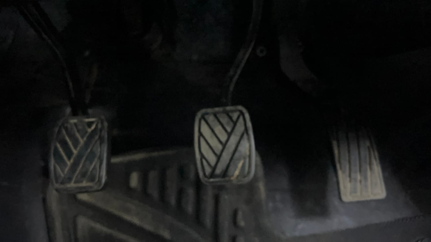 Used 2024 Maruti Suzuki Brezza Zxi Plus Dual Tone Petrol Manual interior PEDALS VIEW