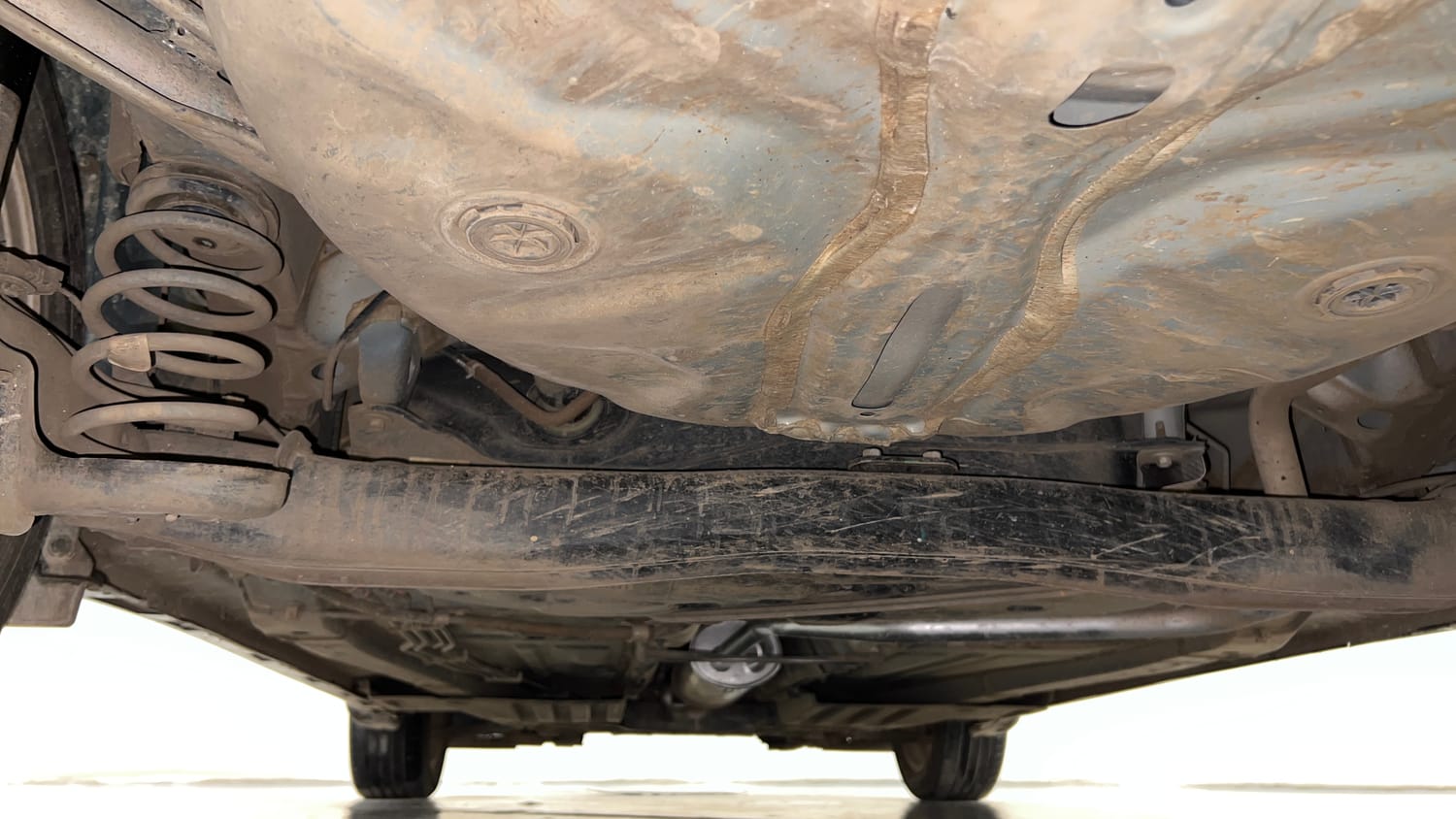 Used 2022 Maruti Suzuki Baleno Alpha MT Petrol Manual extra REAR UNDERBODY VIEW (TAKEN FROM REAR)