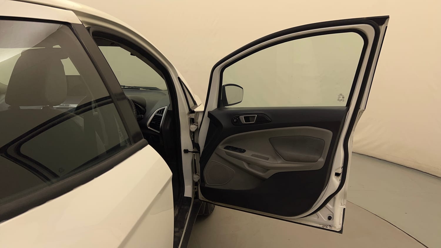 Used 2014 Ford EcoSport Trend 1.5 TDCi Diesel Manual interior RIGHT FRONT DOOR OPEN VIEW