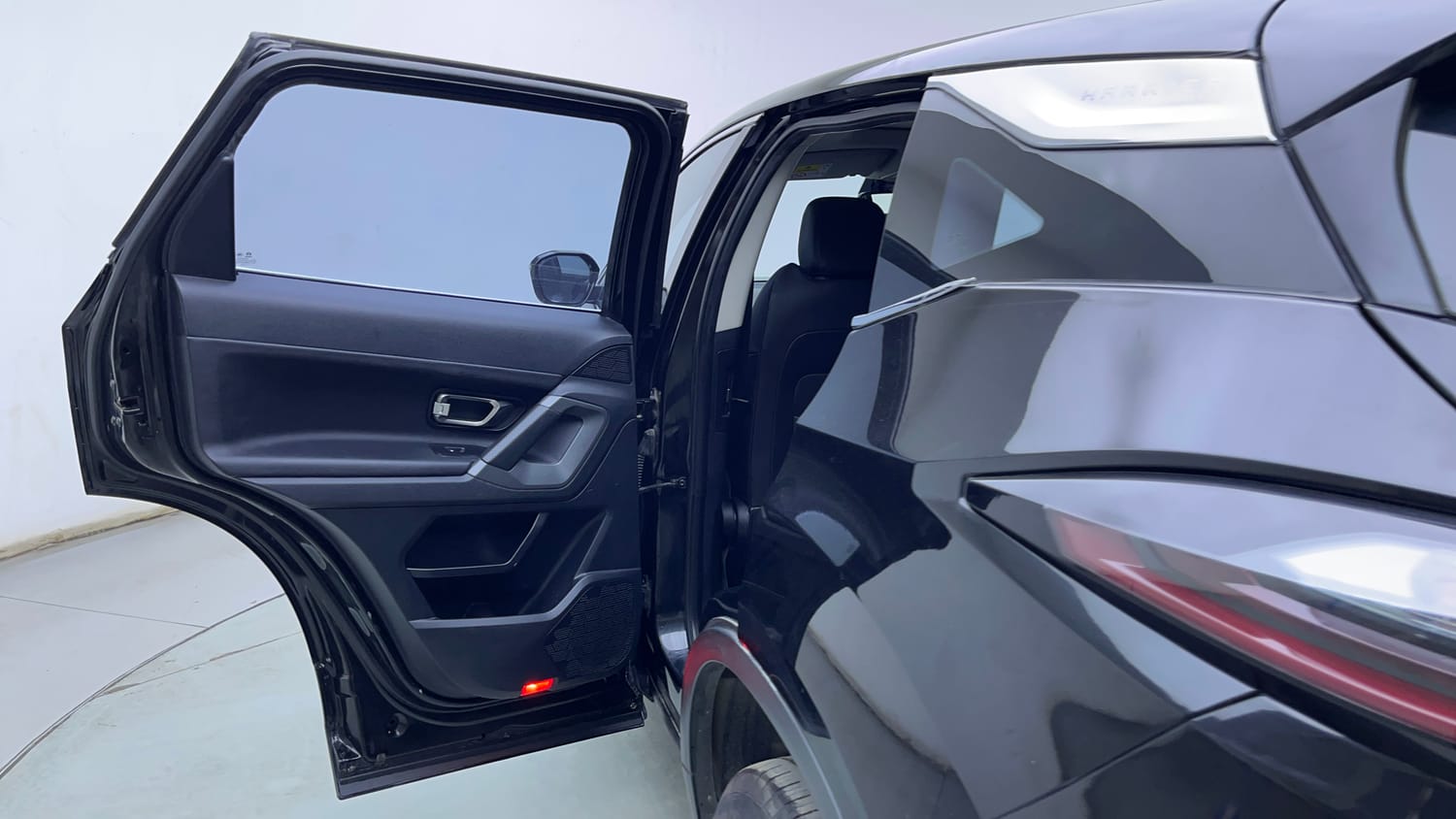 Used 2021 Tata Harrier XZA Plus Dark Edition Diesel Automatic interior LEFT REAR DOOR OPEN VIEW