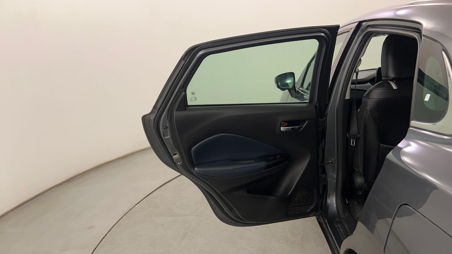 Used 2022 Maruti Suzuki Baleno Alpha MT Petrol Manual interior LEFT REAR DOOR OPEN VIEW