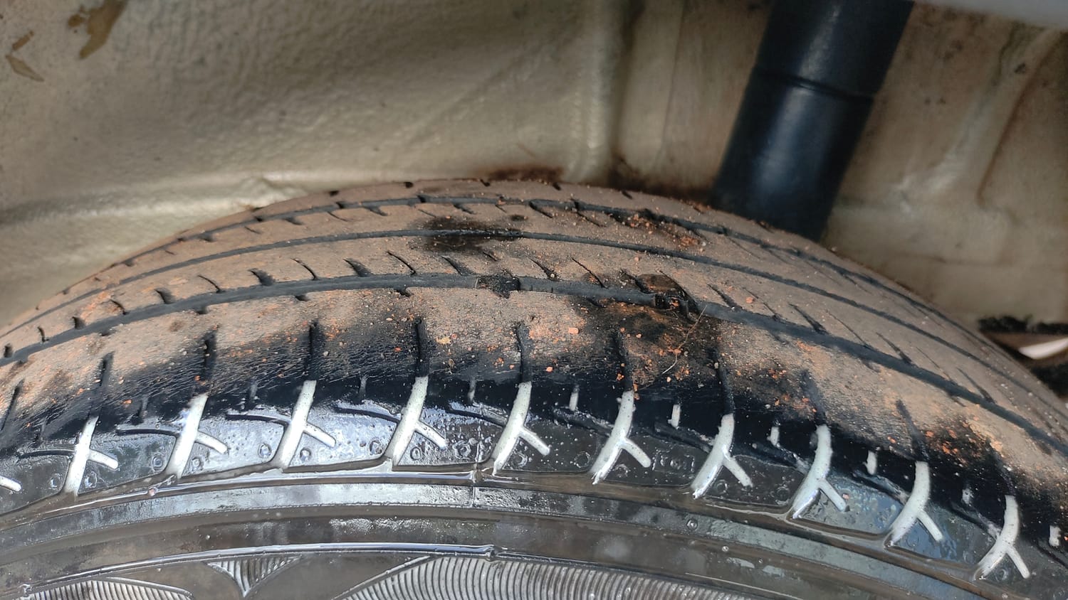 Used 2022 Maruti Suzuki Wagon R ZXi 1.2 Petrol Manual tyres LEFT REAR TYRE TREAD VIEW