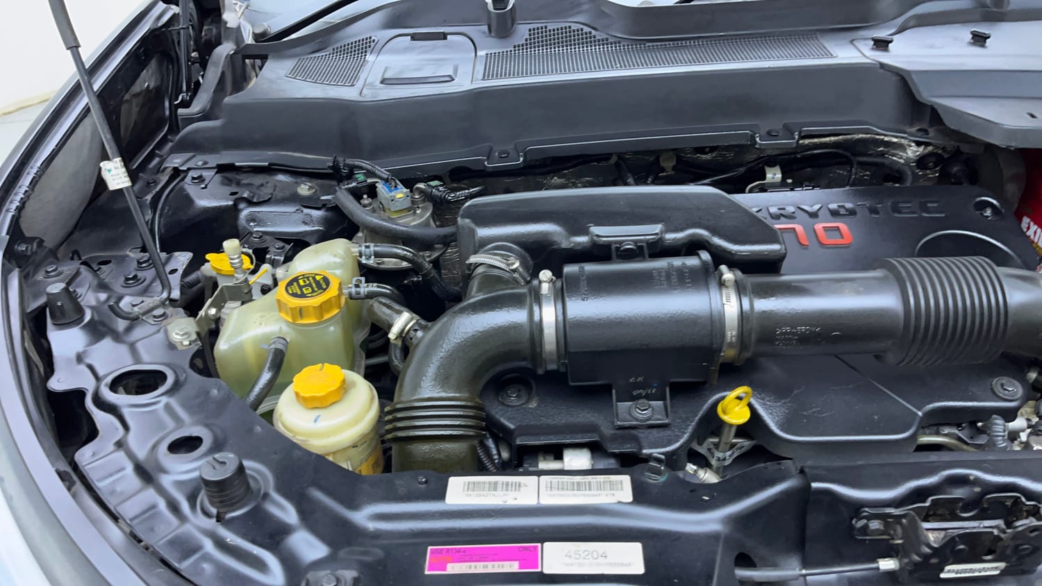 Used 2021 Tata Harrier XZA Plus Dark Edition Diesel Automatic engine ENGINE RIGHT SIDE VIEW