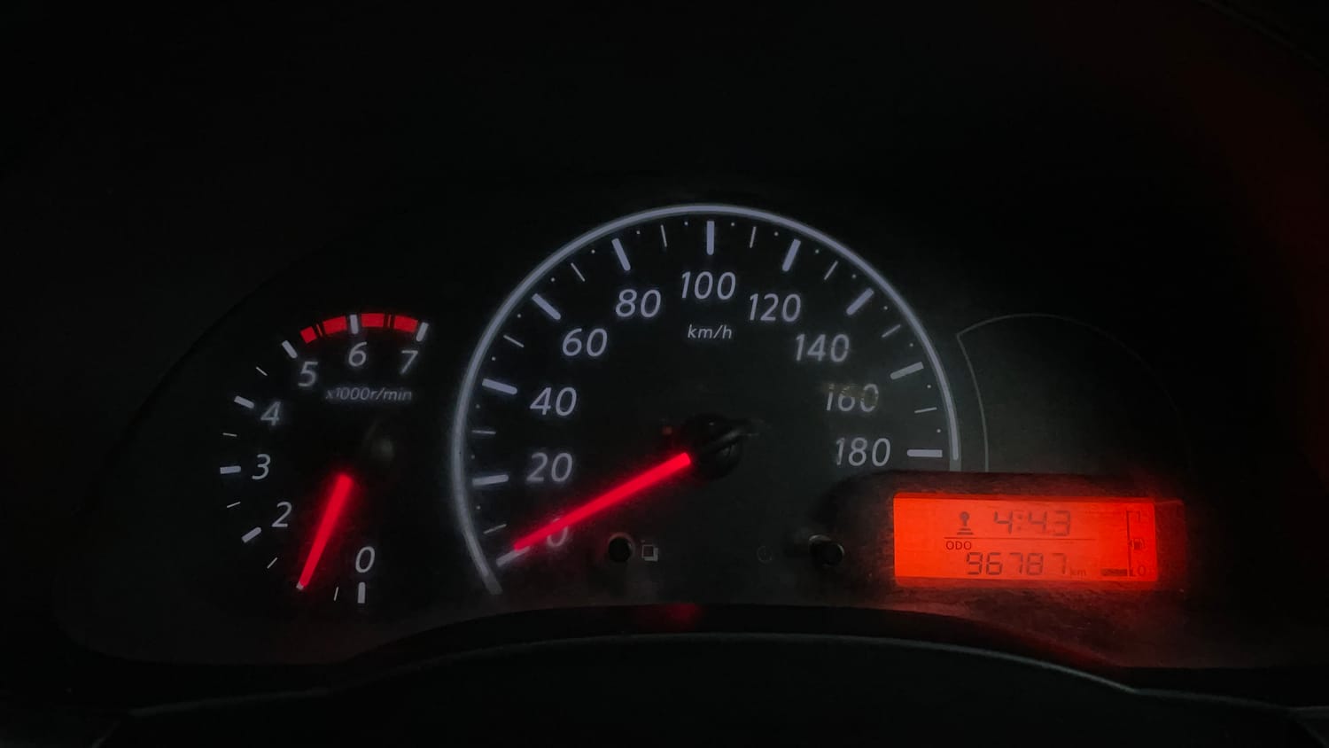 Used 2019 Nissan Micra Active XL (O) Petrol Manual interior CLUSTERMETER VIEW