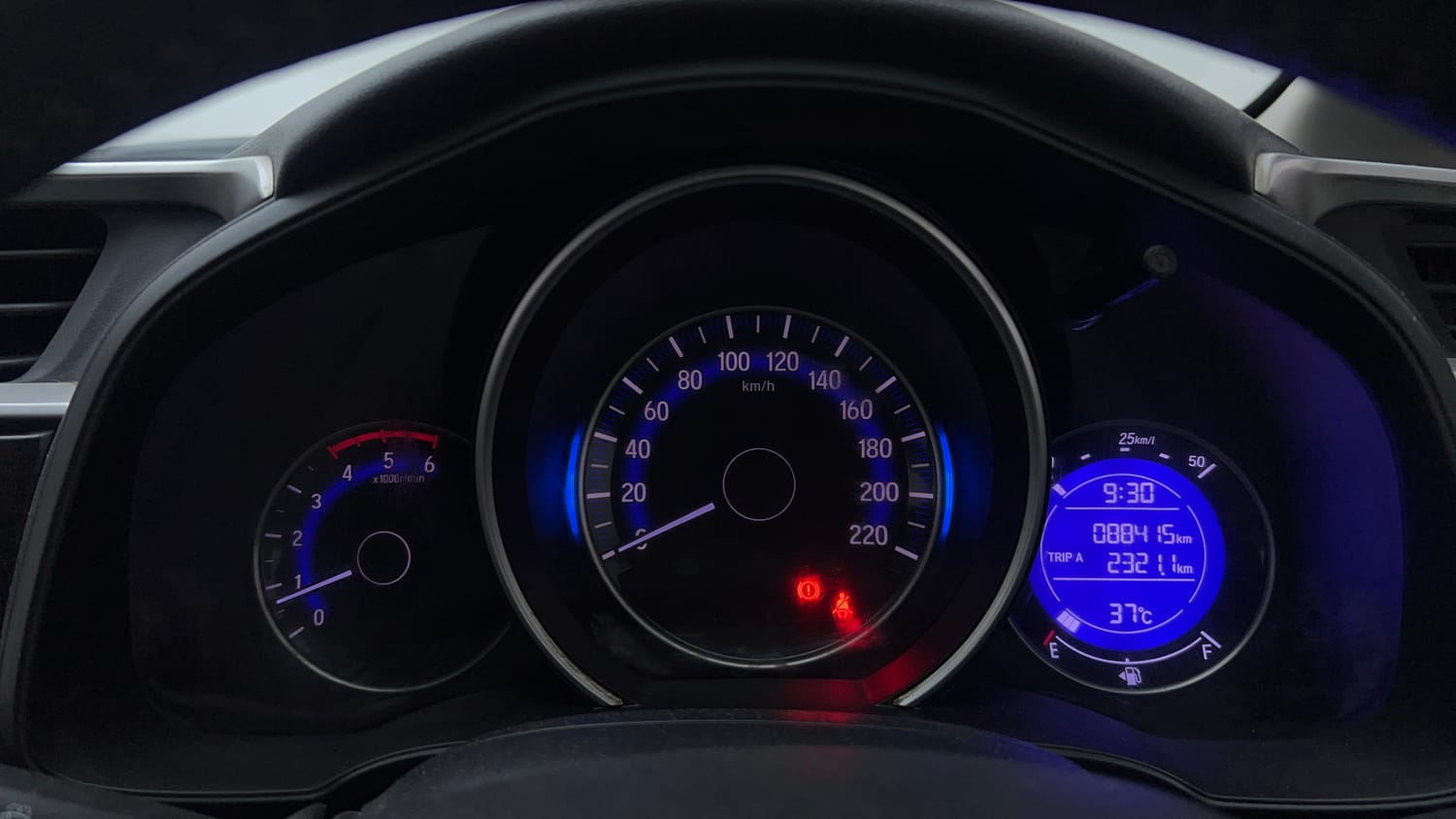 Used 2021 Honda WR-V VX MT Diesel Diesel Manual interior CLUSTERMETER VIEW