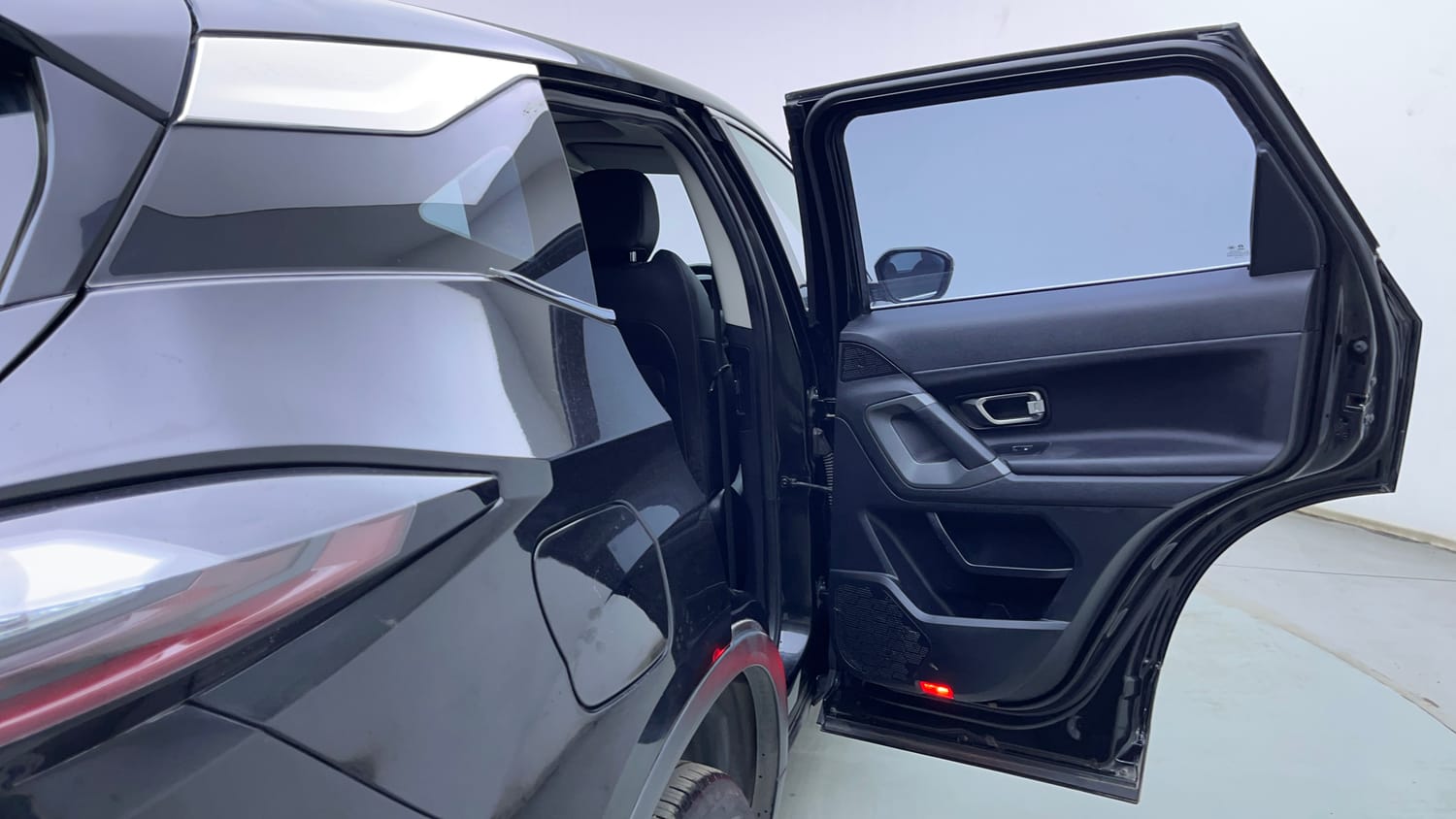 Used 2021 Tata Harrier XZA Plus Dark Edition Diesel Automatic interior RIGHT REAR DOOR OPEN VIEW