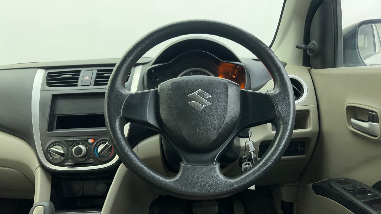 Used 2015 Maruti Suzuki Celerio VXi AMT Petrol Automatic interior STEERING VIEW