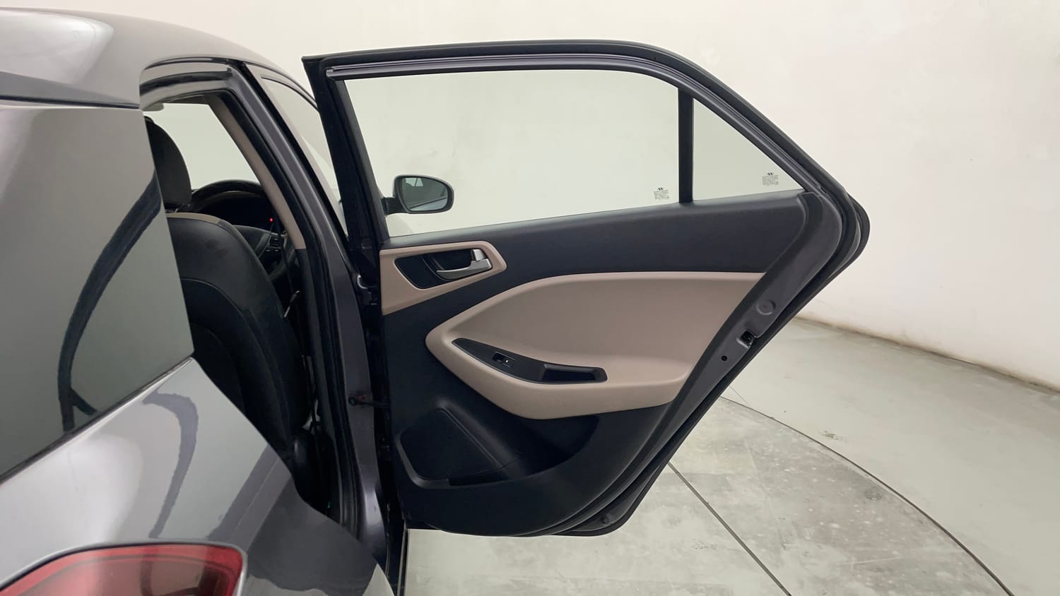 Used 2019 Hyundai Elite i20 Sportz Plus 1.2 CVT Petrol Automatic interior RIGHT REAR DOOR OPEN VIEW