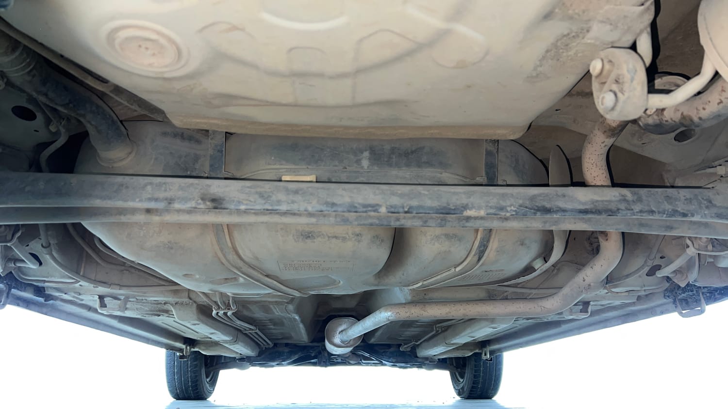 Used 2019 Maruti Suzuki Celerio VXi (O) CNG Cng Manual extra REAR UNDERBODY VIEW (TAKEN FROM REAR)