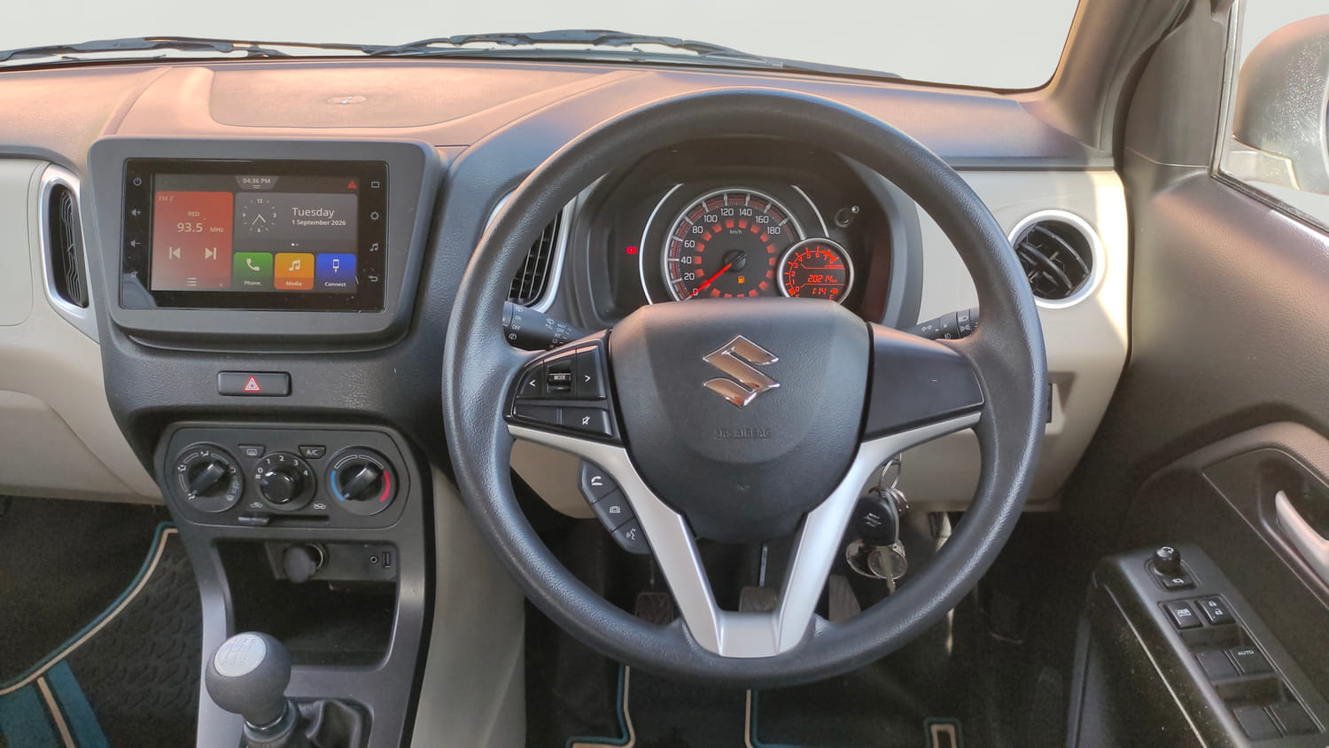 Used 2022 Maruti Suzuki Wagon R ZXi 1.2 Petrol Manual interior STEERING VIEW