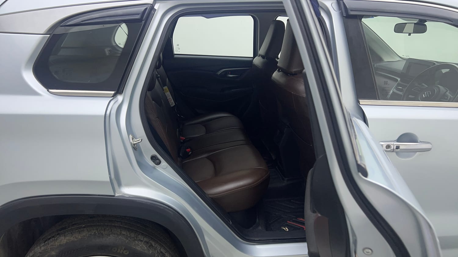 Used 2024 Maruti Suzuki Grand Vitara Delta Smart Hybrid Petrol Manual interior RIGHT SIDE REAR DOOR CABIN VIEW