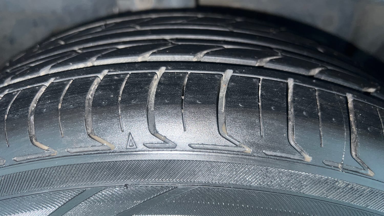 Used 2020 Ford Freestyle Titanium Plus 1.2 Ti-VCT Petrol Manual tyres RIGHT FRONT TYRE TREAD VIEW