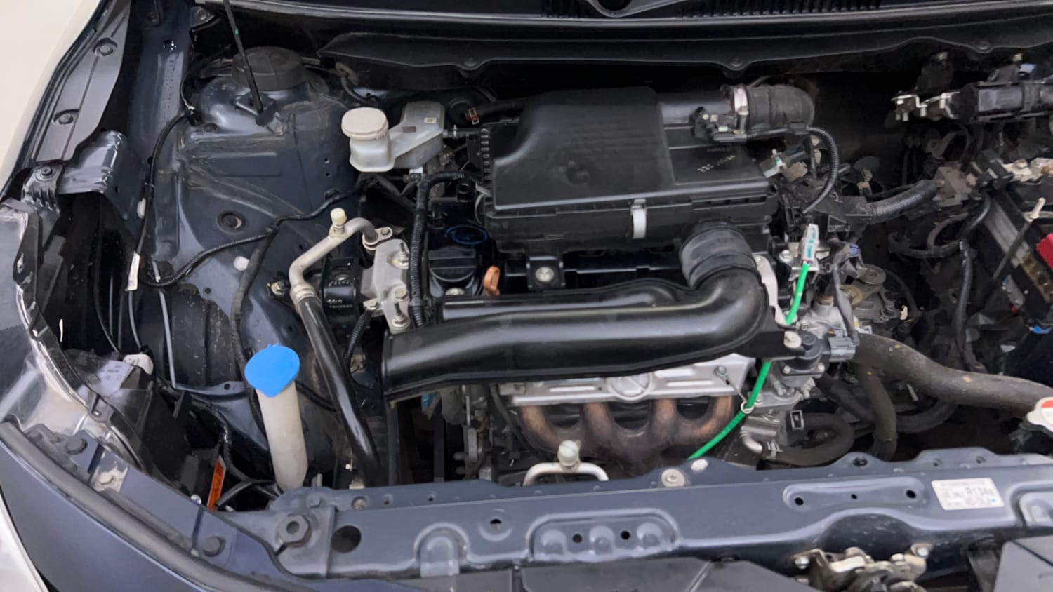 Used 2022 Maruti Suzuki Baleno Alpha MT Petrol Manual engine ENGINE RIGHT SIDE VIEW