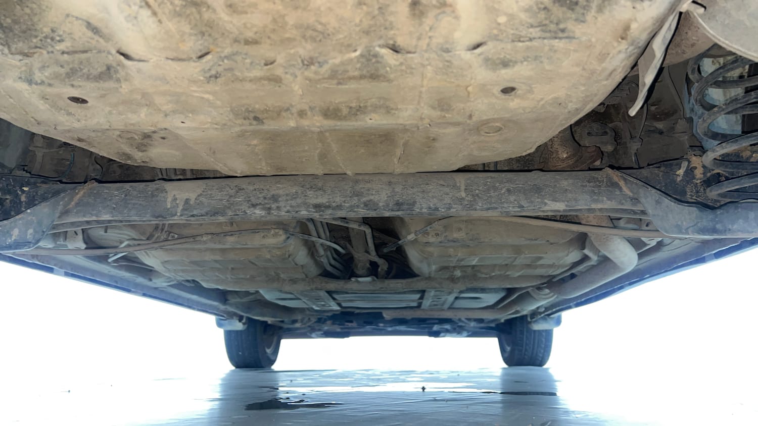 Used 2021 Honda WR-V VX MT Diesel Diesel Manual extra REAR UNDERBODY VIEW (TAKEN FROM REAR)