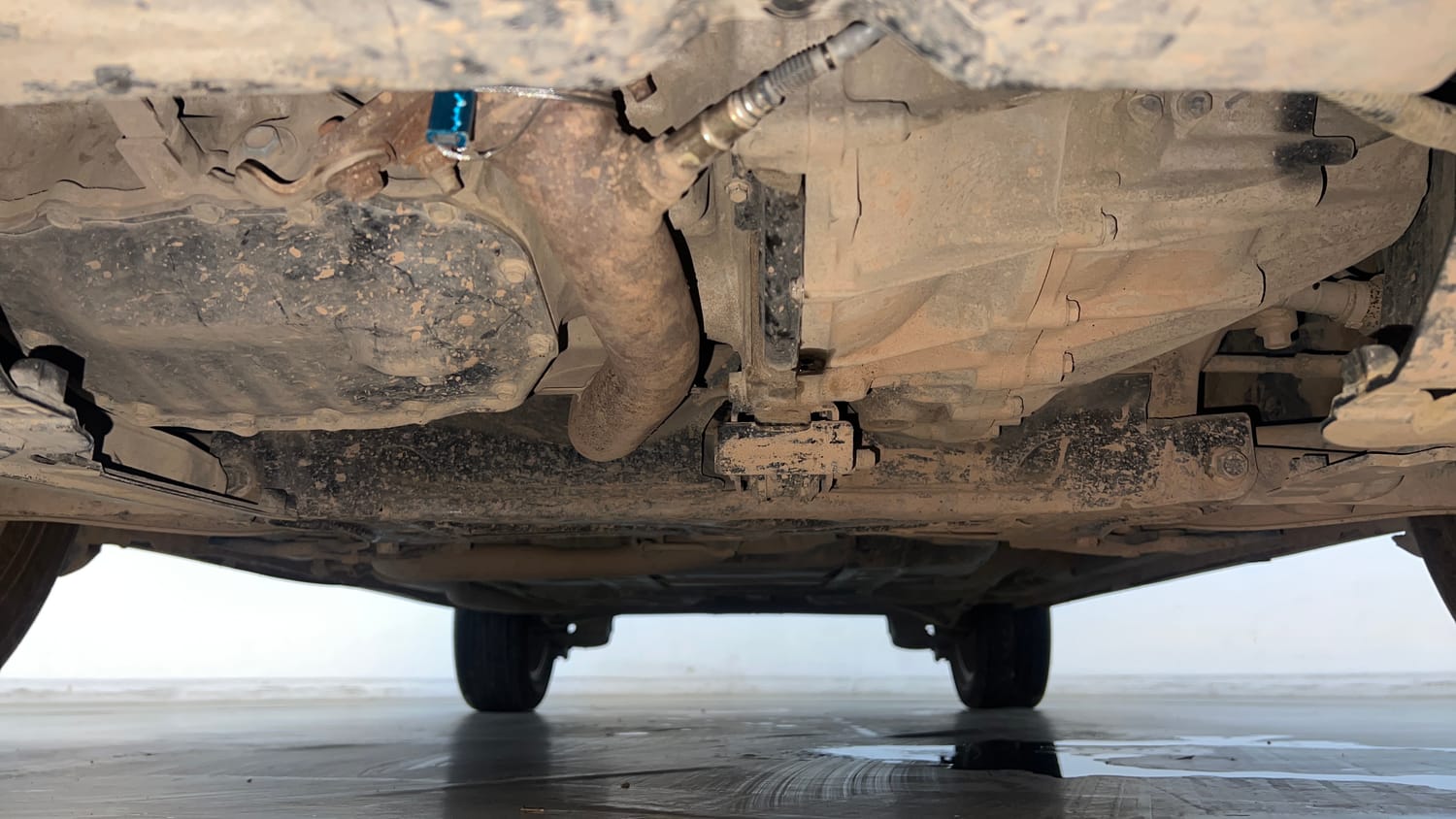 Used 2021 Honda WR-V VX MT Diesel Diesel Manual extra FRONT LEFT UNDERBODY VIEW
