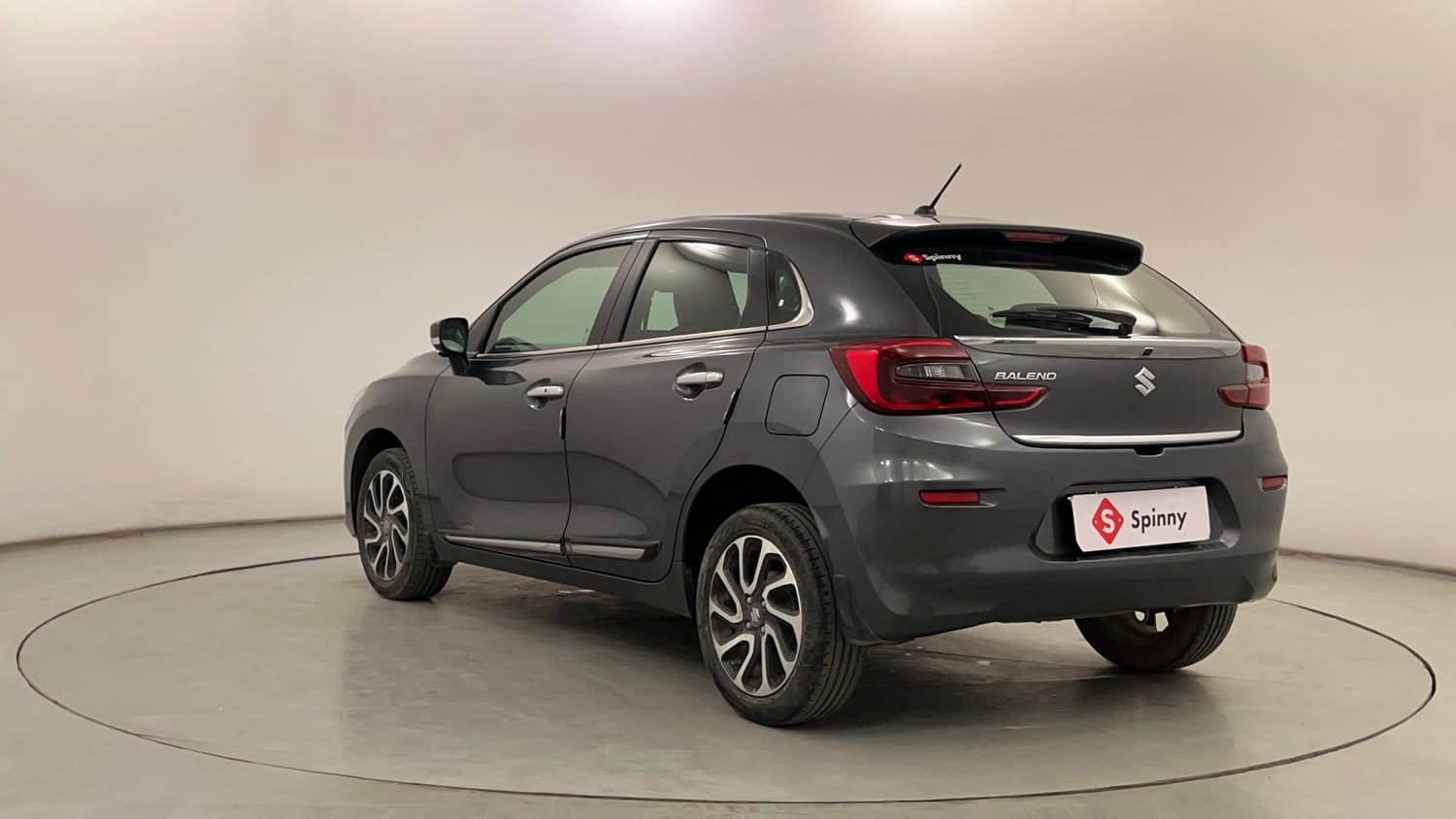 Used 2022 Maruti Suzuki Baleno Alpha MT Petrol Manual exterior LEFT REAR CORNER VIEW
