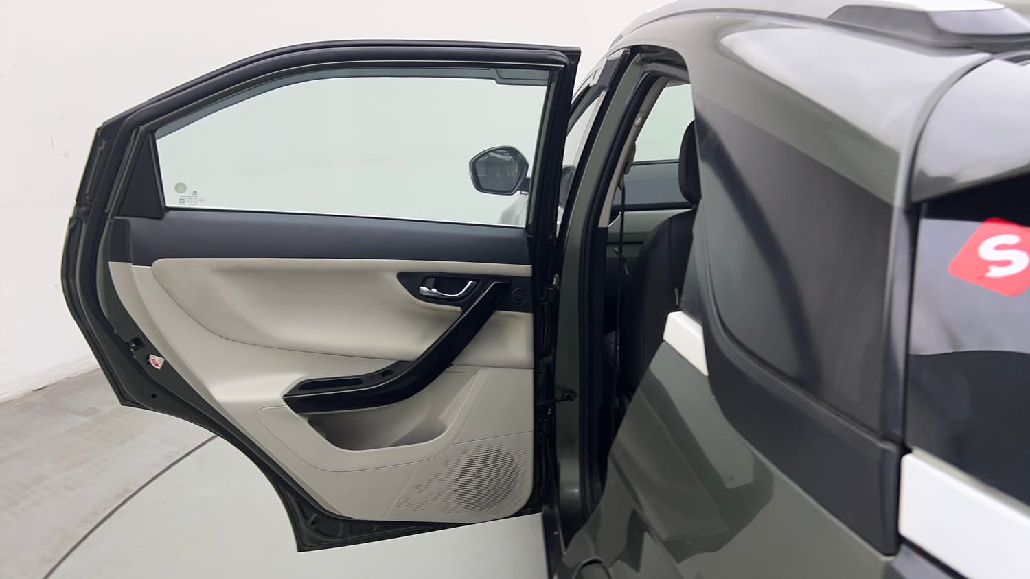 Used 2021 Tata Nexon XZA Plus Petrol Automatic interior LEFT REAR DOOR OPEN VIEW