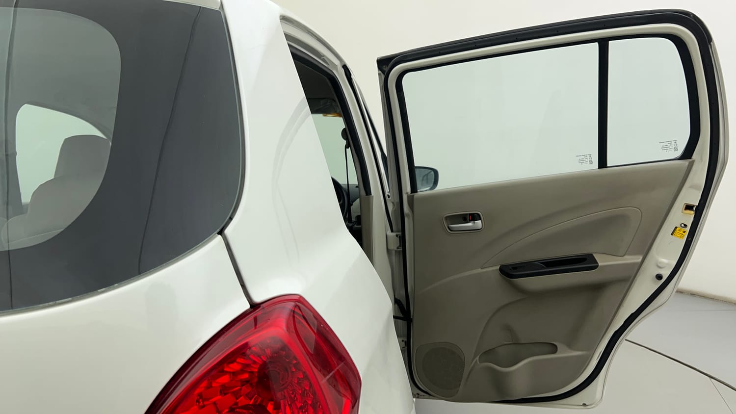 Used 2015 Maruti Suzuki Celerio VXi AMT Petrol Automatic interior RIGHT REAR DOOR OPEN VIEW