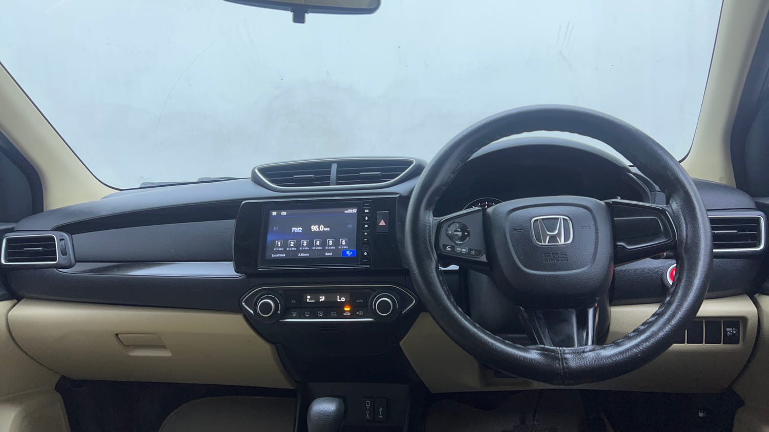Used 2021 Honda Amaze 1.2 VX CVT Petrol Petrol Automatic interior DASHBOARD VIEW