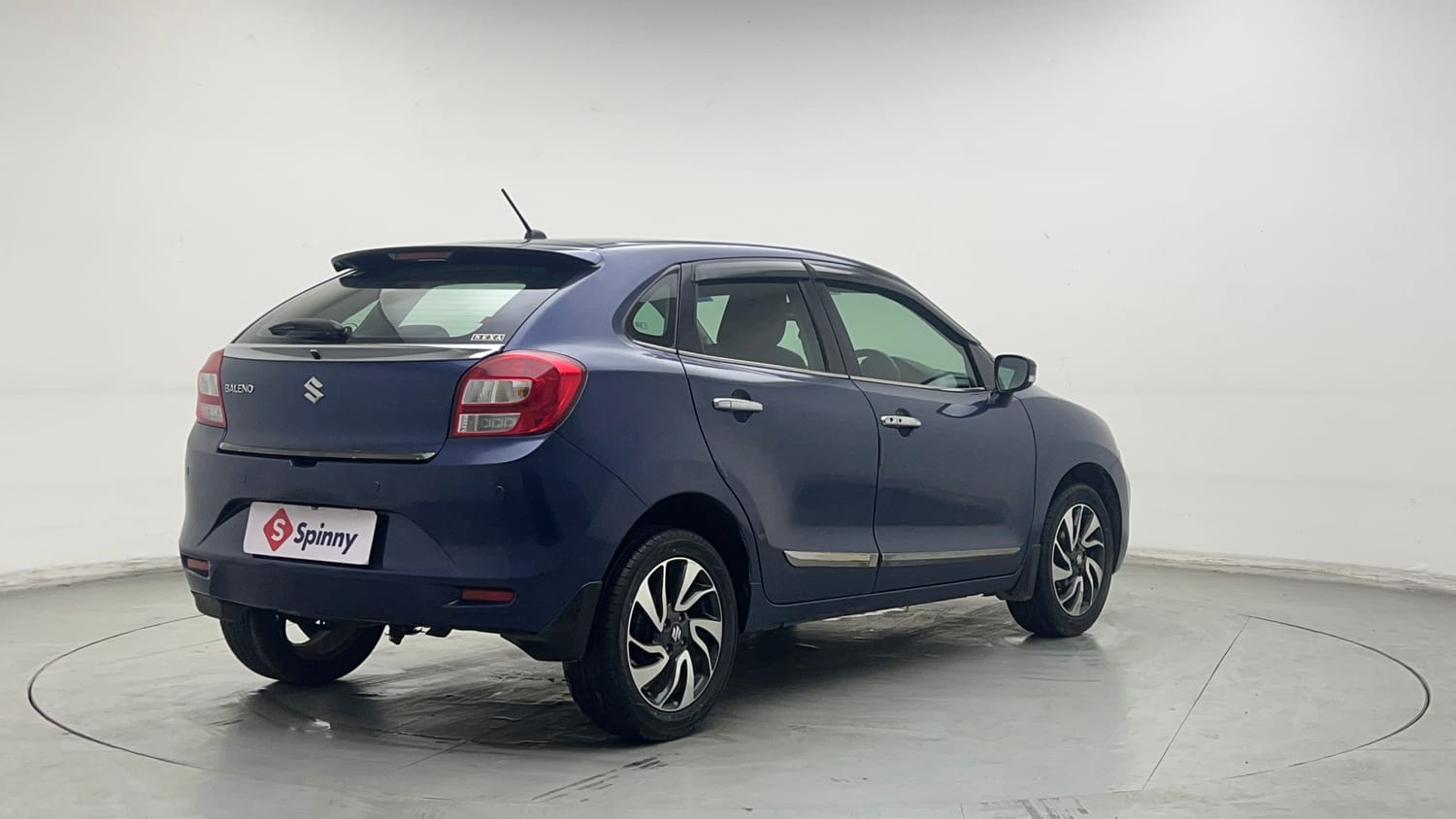 Used 2021 Maruti Suzuki Baleno Alpha Petrol Manual exterior RIGHT REAR CORNER VIEW