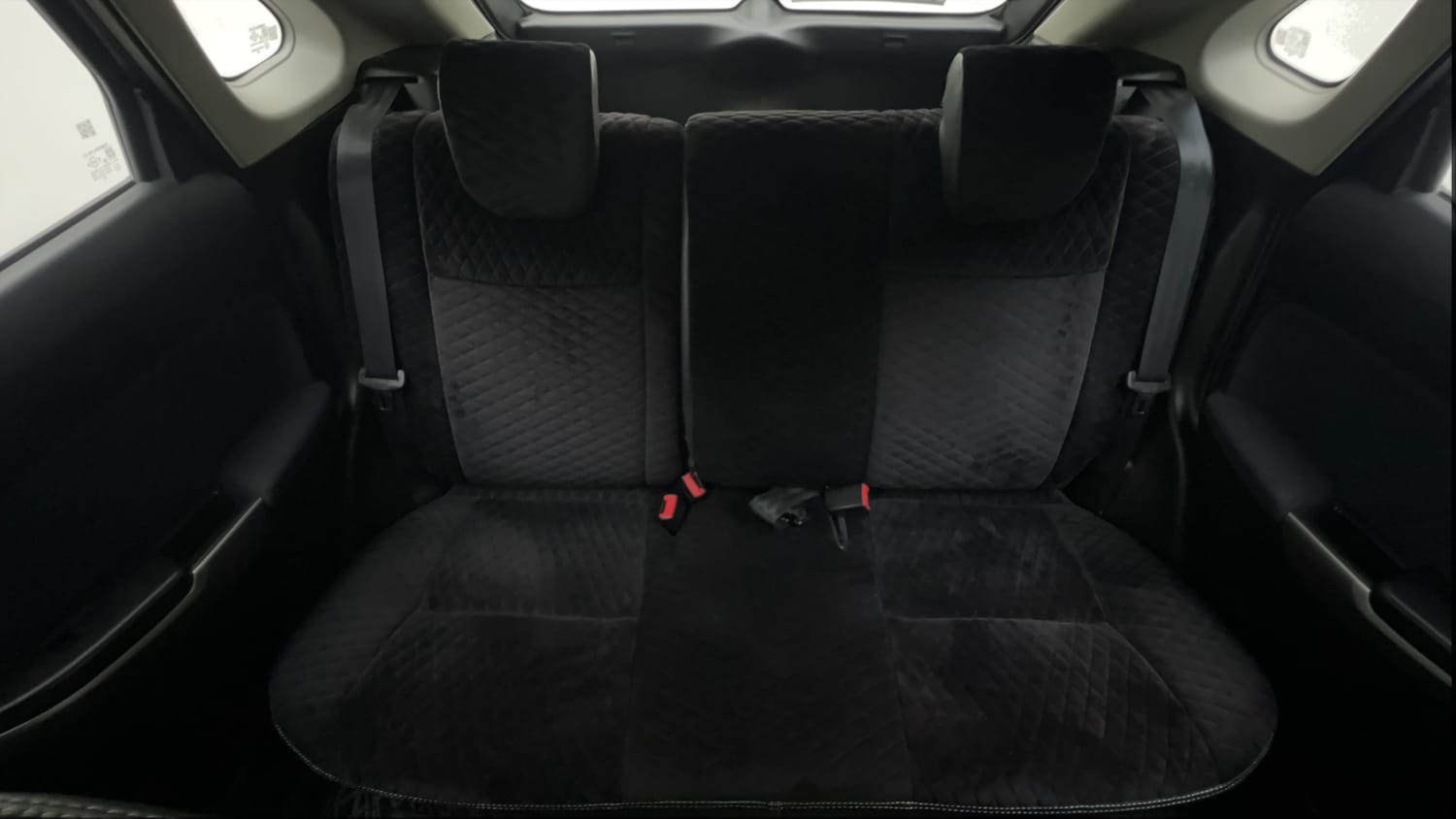 Used 2019 Toyota Glanza G CVT Petrol Automatic interior REAR SEAT CONDITION VIEW