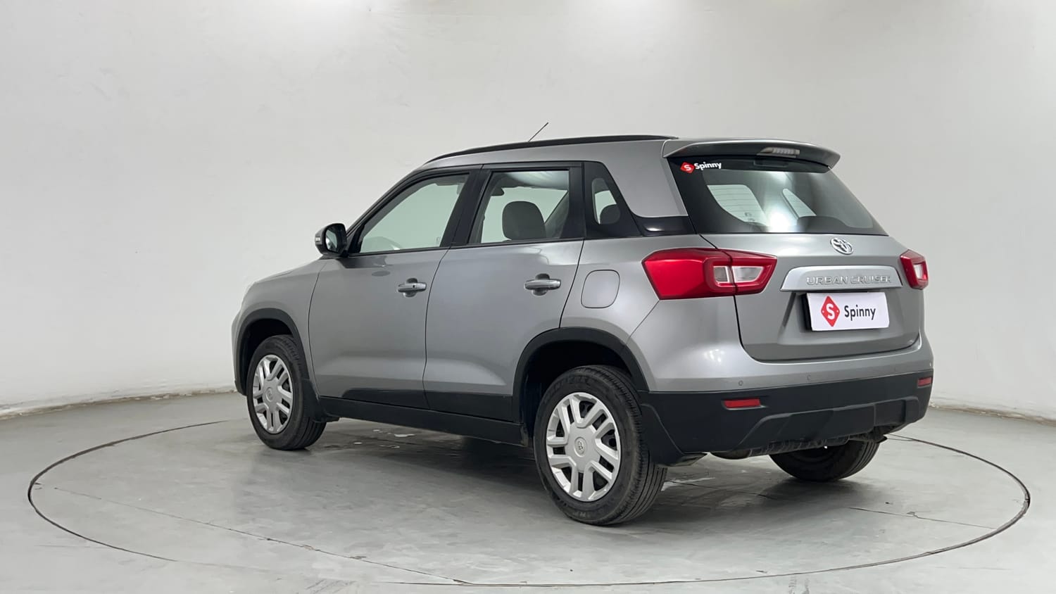 Used 2022 Toyota Urban Cruiser Mid Grade AT Petrol Automatic exterior LEFT REAR CORNER VIEW