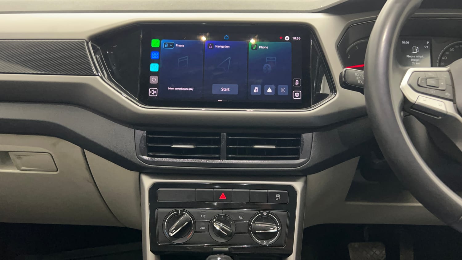 Used 2022 Volkswagen Taigun Highline 1.0 TSI AT Petrol Automatic top_features Integrated (in-dash) music system