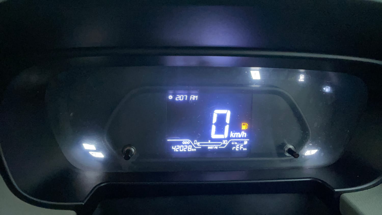 Used 2024 Tata Punch Adventure Rhythm CNG Cng Manual interior CLUSTERMETER VIEW