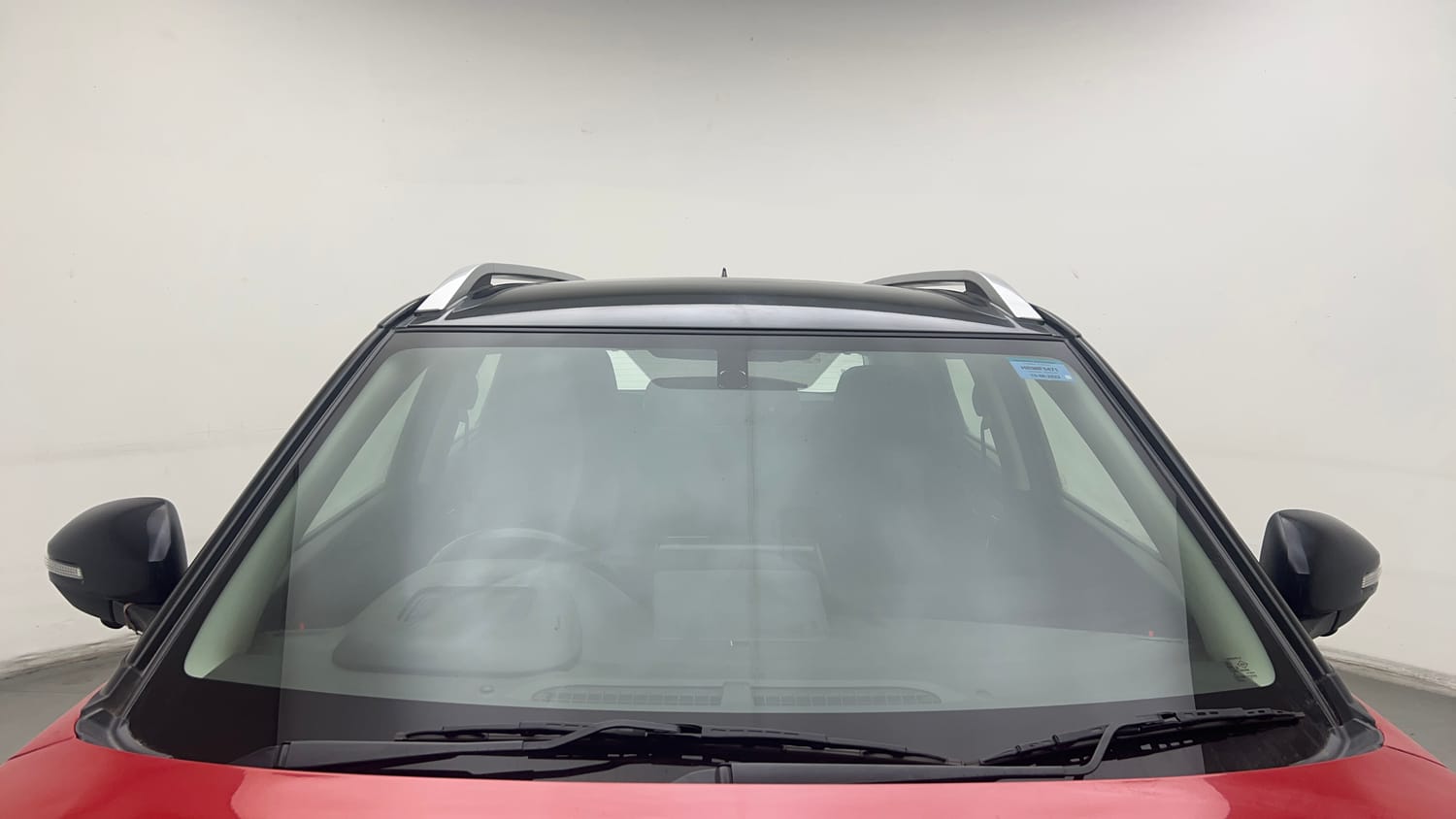 Used 2022 Maruti Suzuki Brezza Zxi Plus Dual Tone Petrol Manual exterior FRONT WINDSHIELD VIEW