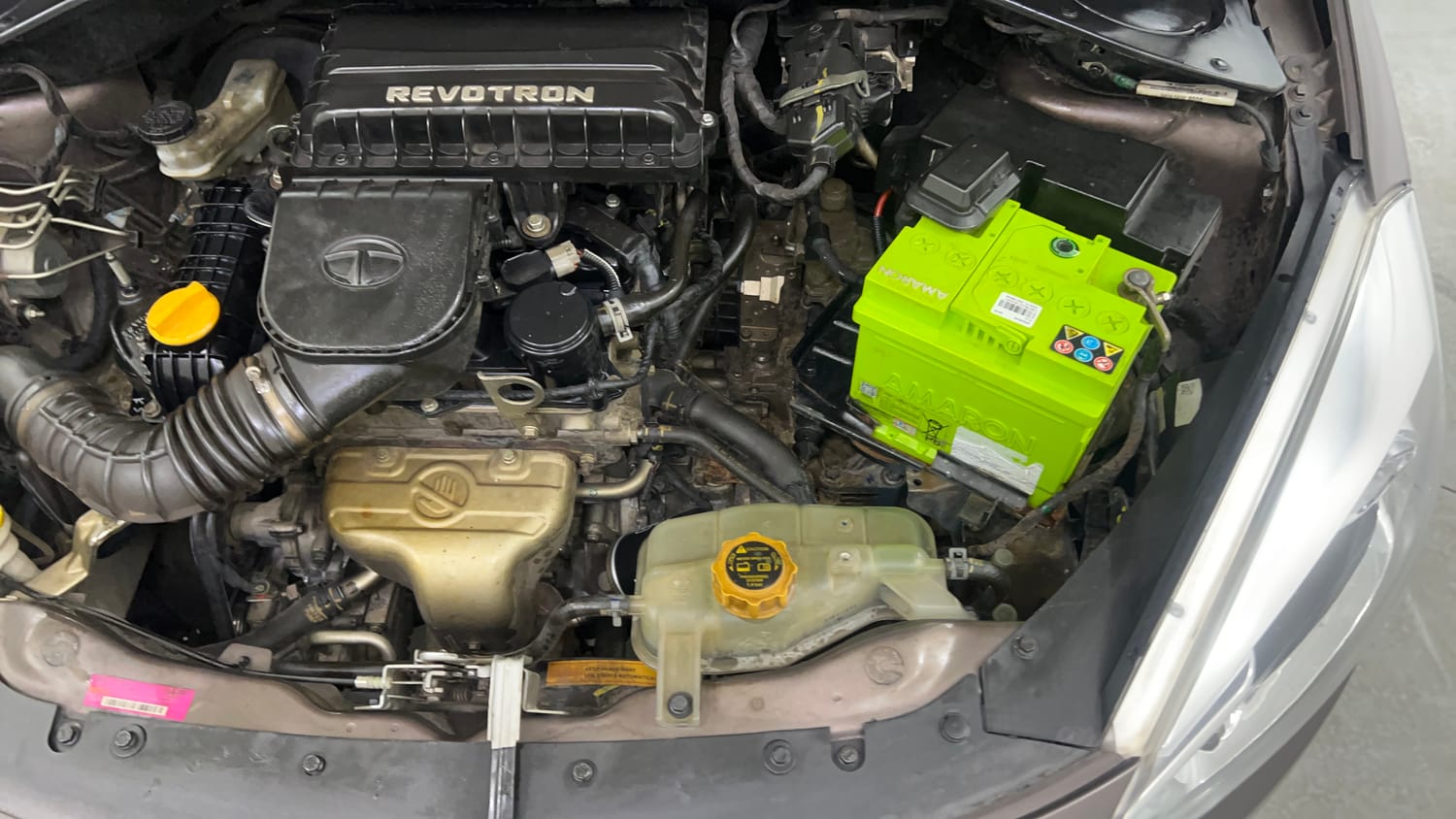 Used 2018 Tata Tiago Revotron XZA Petrol Automatic engine ENGINE LEFT SIDE VIEW