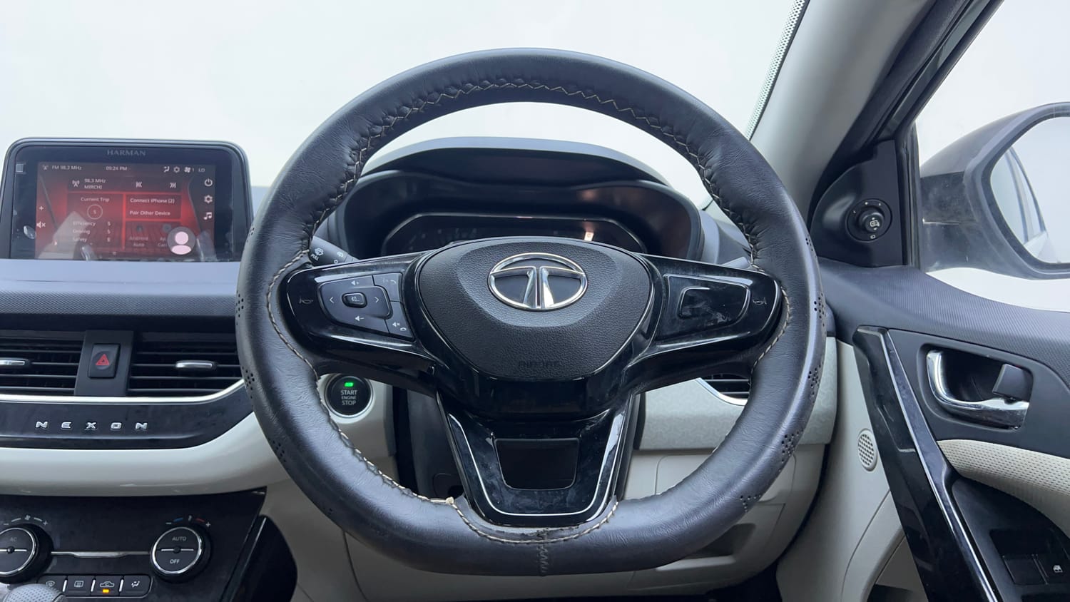 Used 2022 Tata Nexon XZA Plus Petrol Automatic interior STEERING VIEW