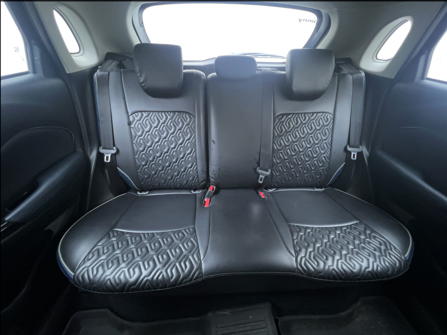 Used 2024 Maruti Suzuki Baleno Zeta AGS Petrol Automatic interior REAR SEAT CONDITION VIEW