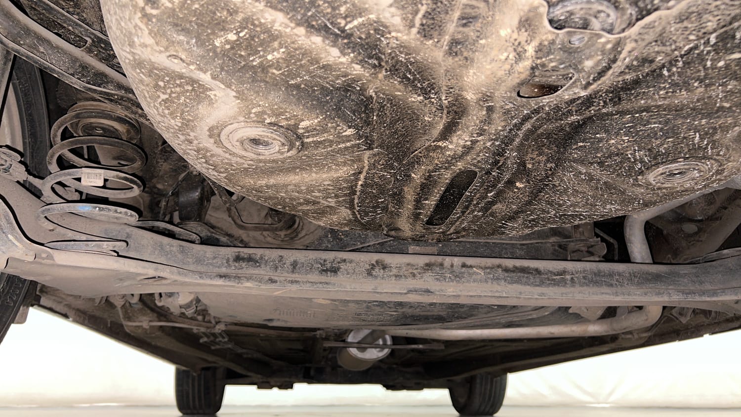 Used 2016 Maruti Suzuki Baleno Zeta 1.2 AT Petrol Automatic extra REAR UNDERBODY VIEW (TAKEN FROM REAR)
