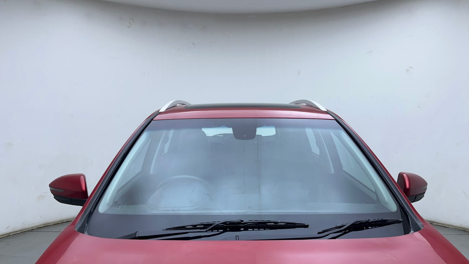 Used 2021 MG Motors Hector Sharp 1.5 Petrol Turbo DCT Petrol Automatic exterior FRONT WINDSHIELD VIEW