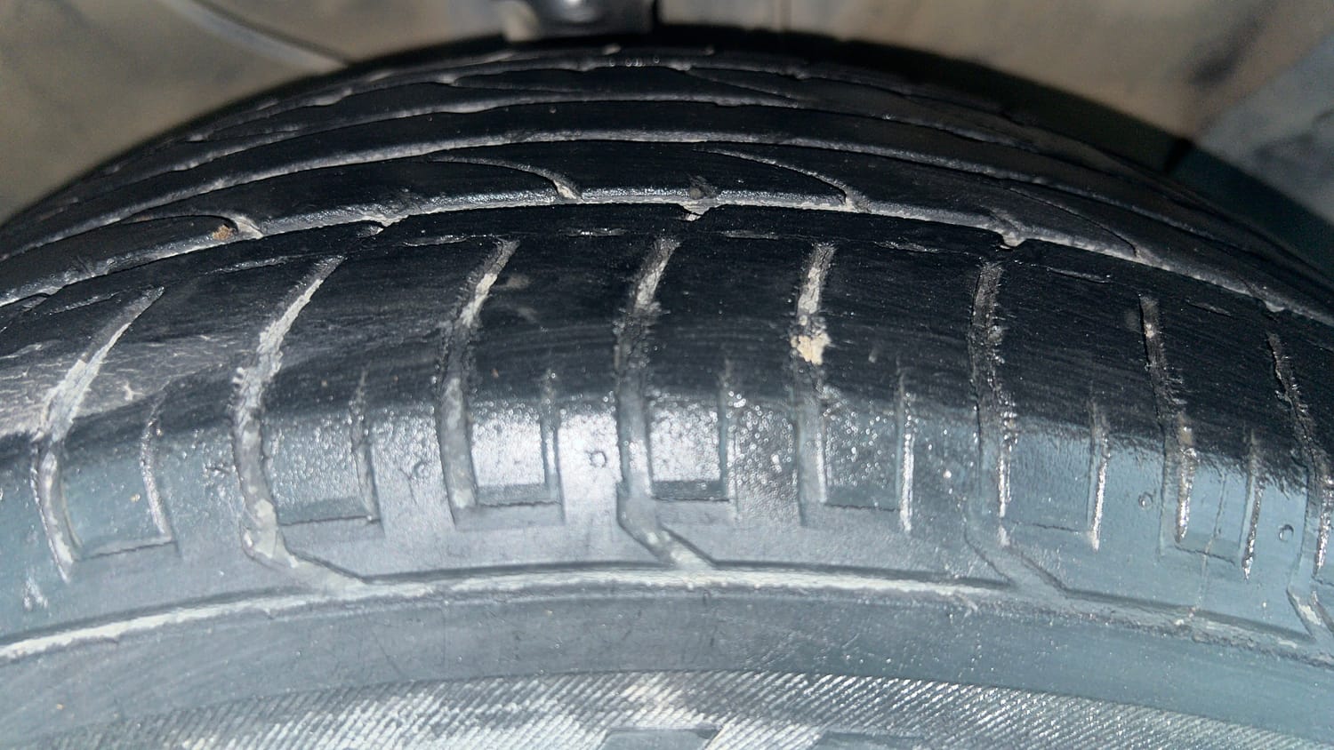 Used 2019 Hyundai Creta SX 1.6 AT Petrol Petrol Automatic tyres RIGHT FRONT TYRE TREAD VIEW