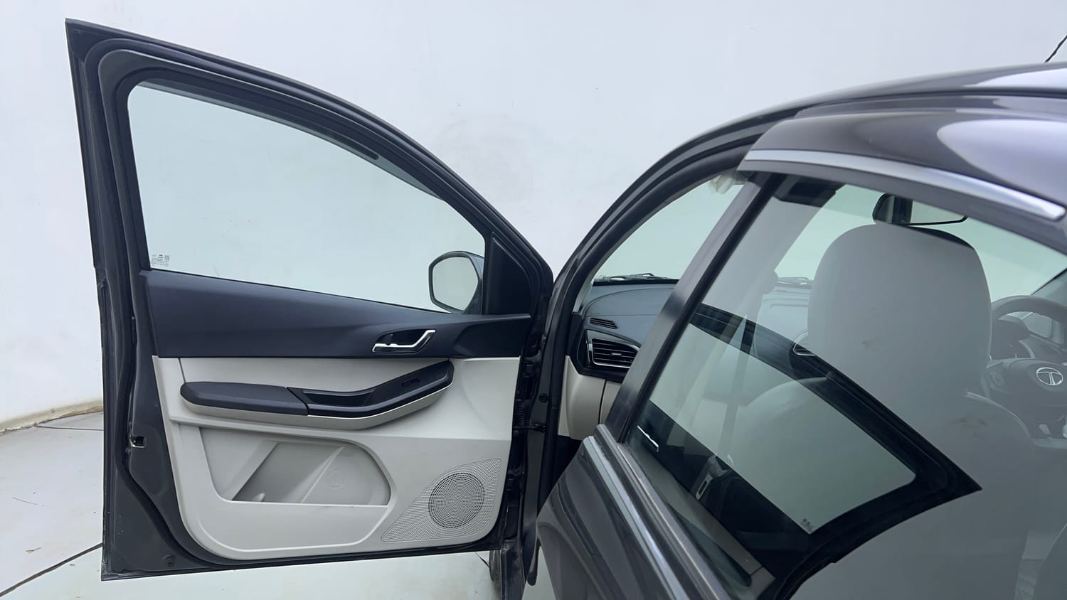 Used 2024 Tata Tiago XZ Plus Petrol Manual interior LEFT FRONT DOOR OPEN VIEW