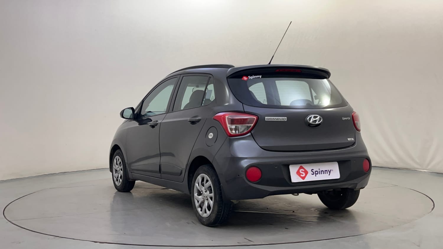 Used 2020 Hyundai Grand i10 Sportz 1.2 Kappa VTVT Petrol Manual exterior LEFT REAR CORNER VIEW
