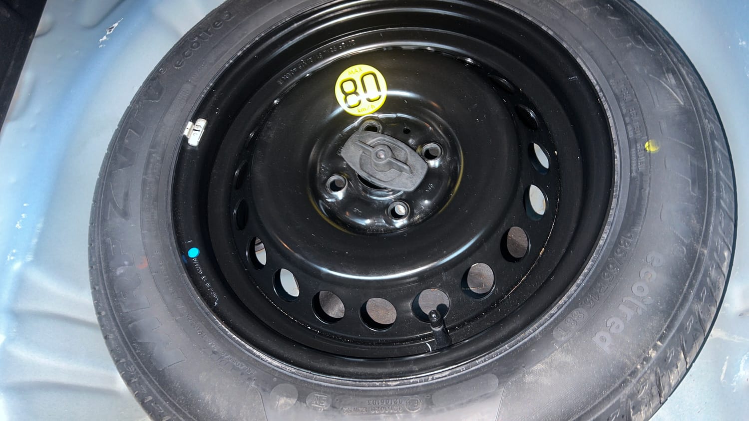 Used 2021 Maruti Suzuki Baleno Alpha Petrol Manual tyres SPARE TYRE VIEW