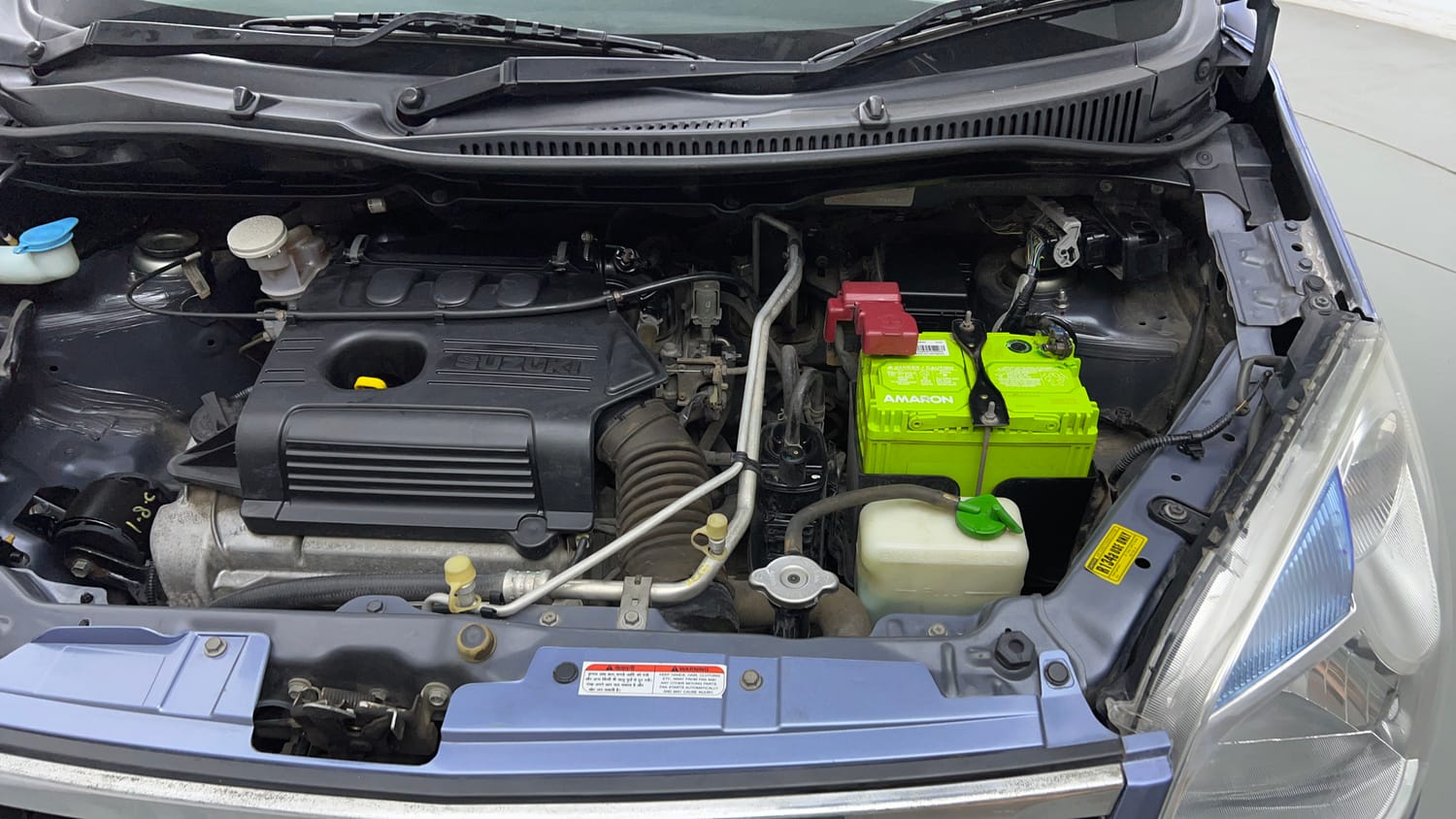 Used 2015 Maruti Suzuki Wagon R LXI Petrol Manual engine ENGINE LEFT SIDE VIEW