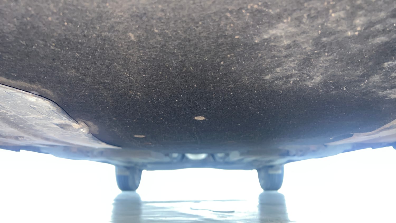 Used 2024 Maruti Suzuki Baleno Zeta AGS Petrol Automatic extra FRONT LEFT UNDERBODY VIEW